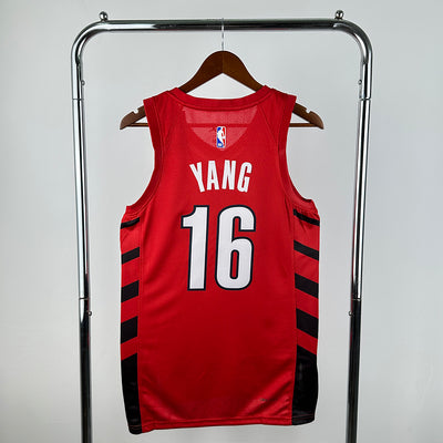 Portland Trail Blazers No. 16 YANG