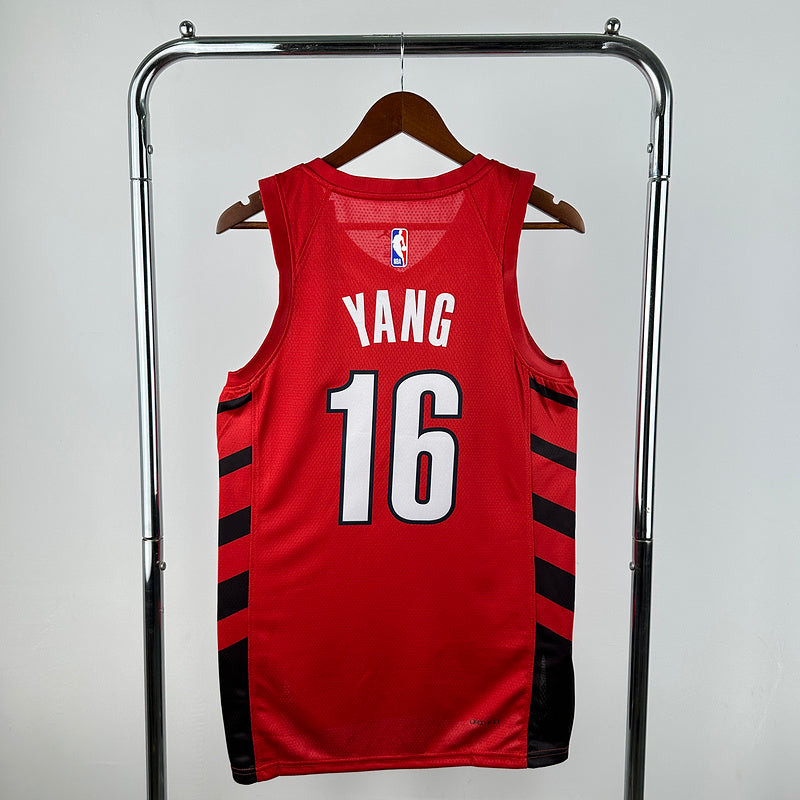 Portland Trail Blazers No. 16 YANG