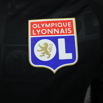 24-25 Lyon away black player version jersey tm