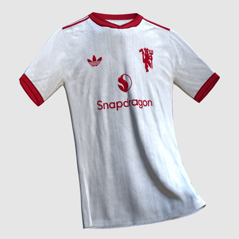 24-25 MANCHESTER UNITED White Fan version jersey tm