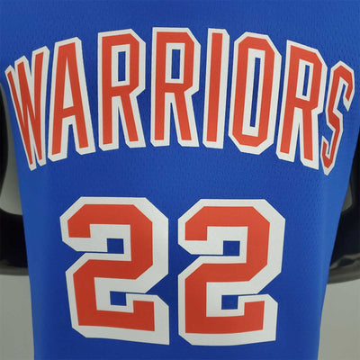 WIGGINS#22 75th Anniversary Warriors Blue