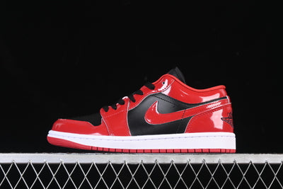 AIR JORDAN 1 LOW BLACK/WHITE/VARSITY RED