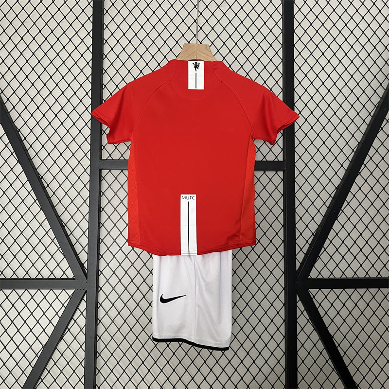 07-08 Manchester United home retro kid kit TM