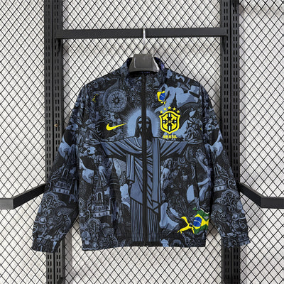 Brazil Jesus Edition Reversable Windbreaker