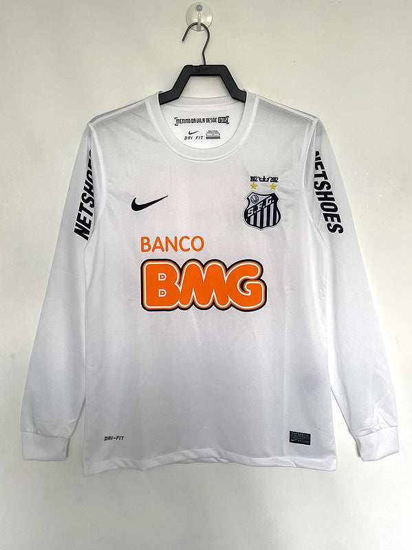 12-13 Santos home long sleeve retro jersey