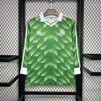 1990 Germany away long sleeve retro jersey tm
