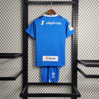 23-24 Al Hilal Home kids Size 16-28 Soccer Jerseys tm
