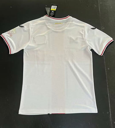 24-25 Leverkusen white soccer jersey