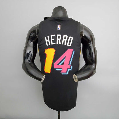 2022 Season Heat Team Herro #14 City Edition Black