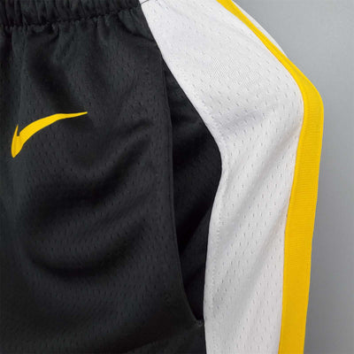 Warriors black NBA shorts