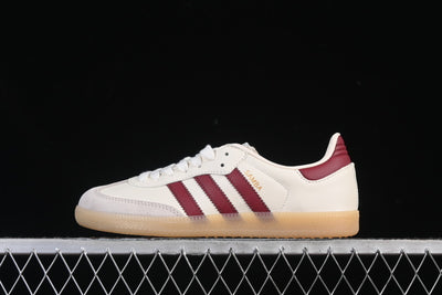 SAMBA CLOVER CASUAL BOARD SHOES RED/WHITE