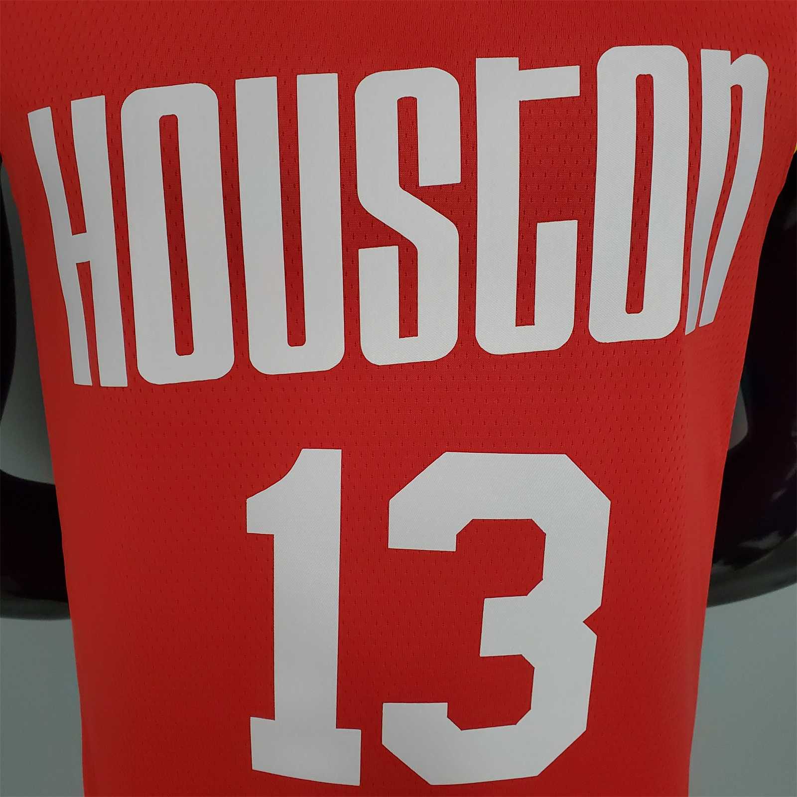 HARDEN#13 Rockets Retro Red tm