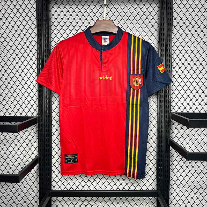 1996 Spain home retro shirt tm