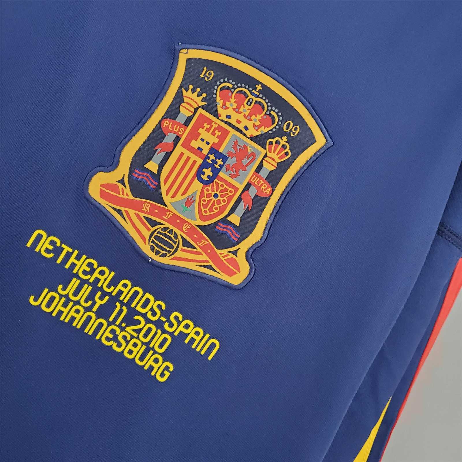 2010 Spain away long sleeve