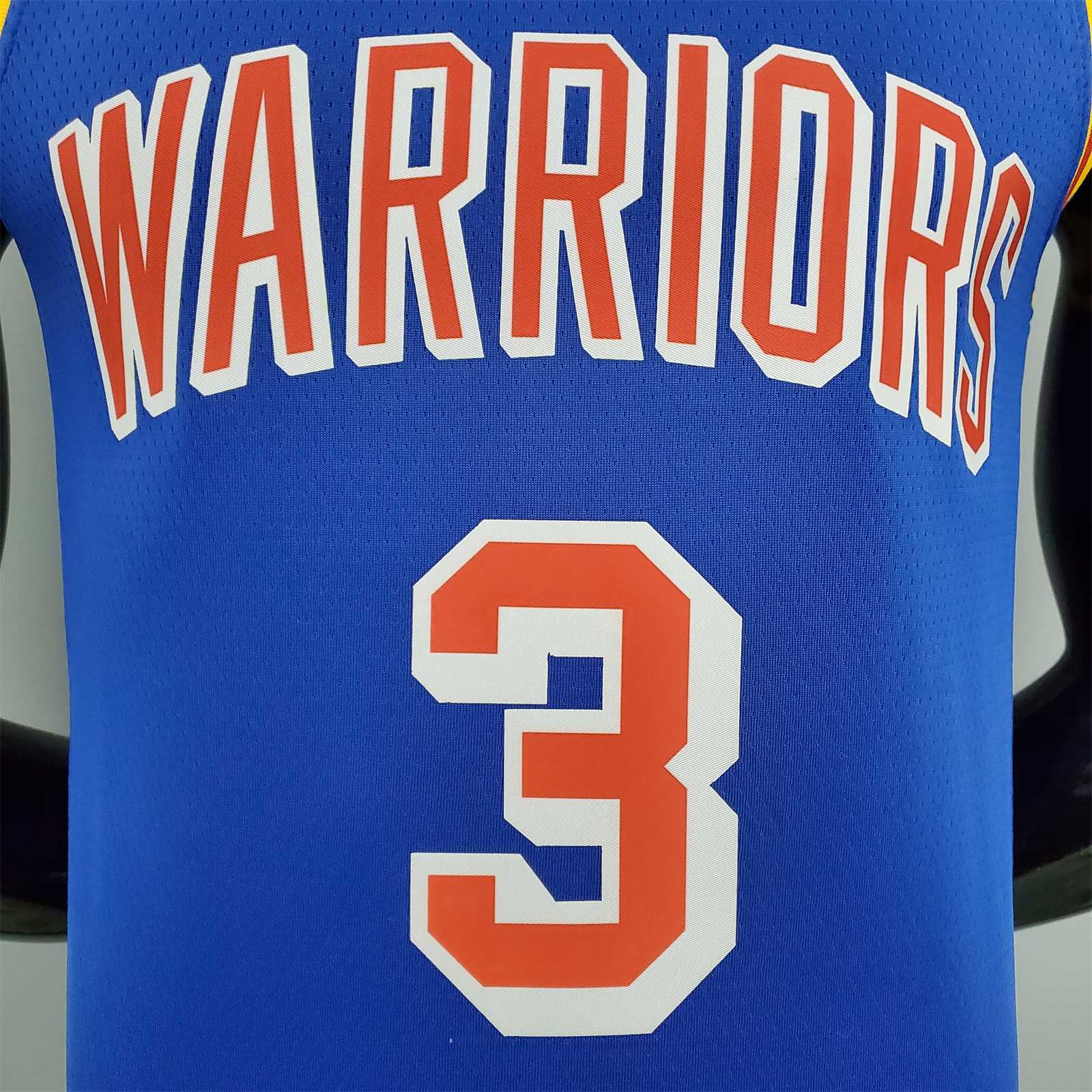 75th Anniversary Poole #3 Warriors Retro Blue tm