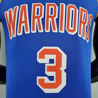 75th Anniversary Poole #3 Warriors Retro Blue tm