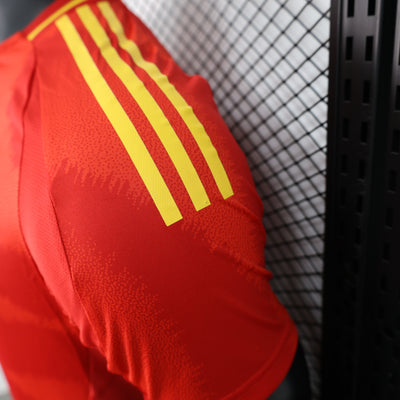 2024 Spain home player version jersey tm