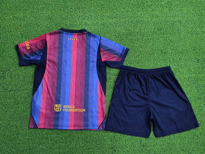 KidS Kit Barcelona 2026/27 Home Soccer Jersey