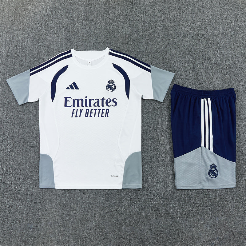 26-27 Season Real Madrid White Color Football Training Suit