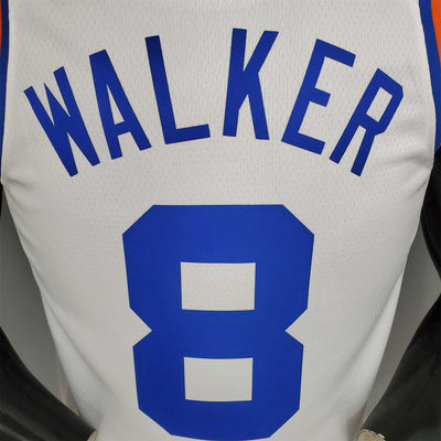 WALKER#8 75th Anniversary Knicks White