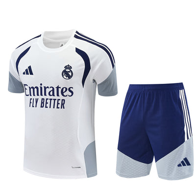 26-27 Season Real Madrid White Color Football Training Suit