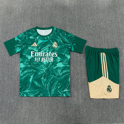 26-27 Season Real Madrid Camo-Green Color Football Training Suit