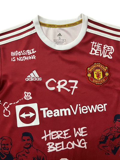 21-22 MNU RONALDO Version Jersey tm