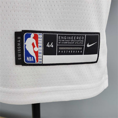 Lakers Westbrook#0 Latin Night (High Head) White
