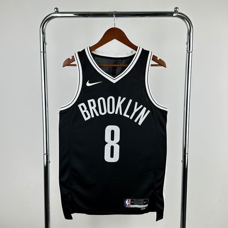 Brooklyn Nets #8 CUI Black NBA Jersey