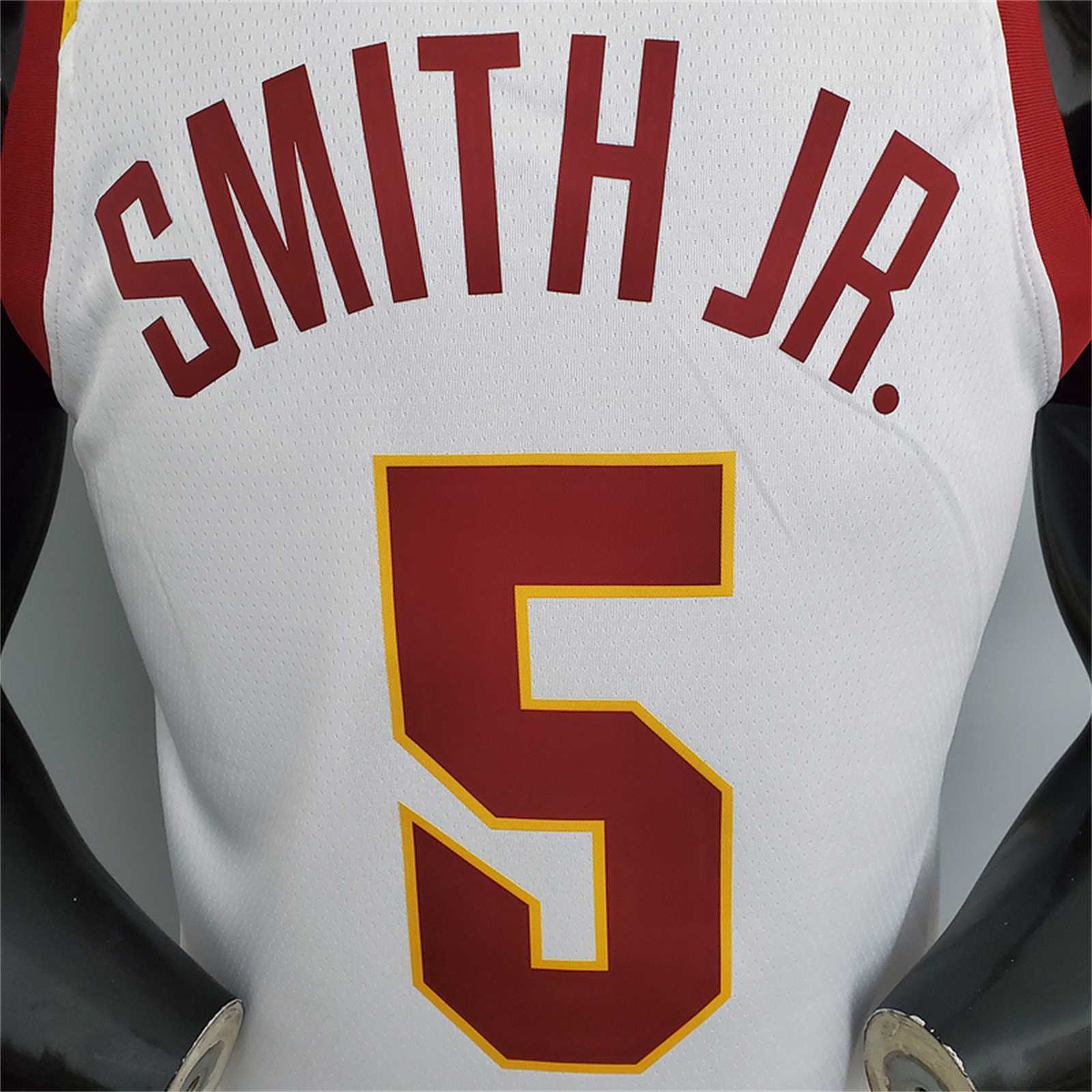 Cavaliers Smith JR.#5 White