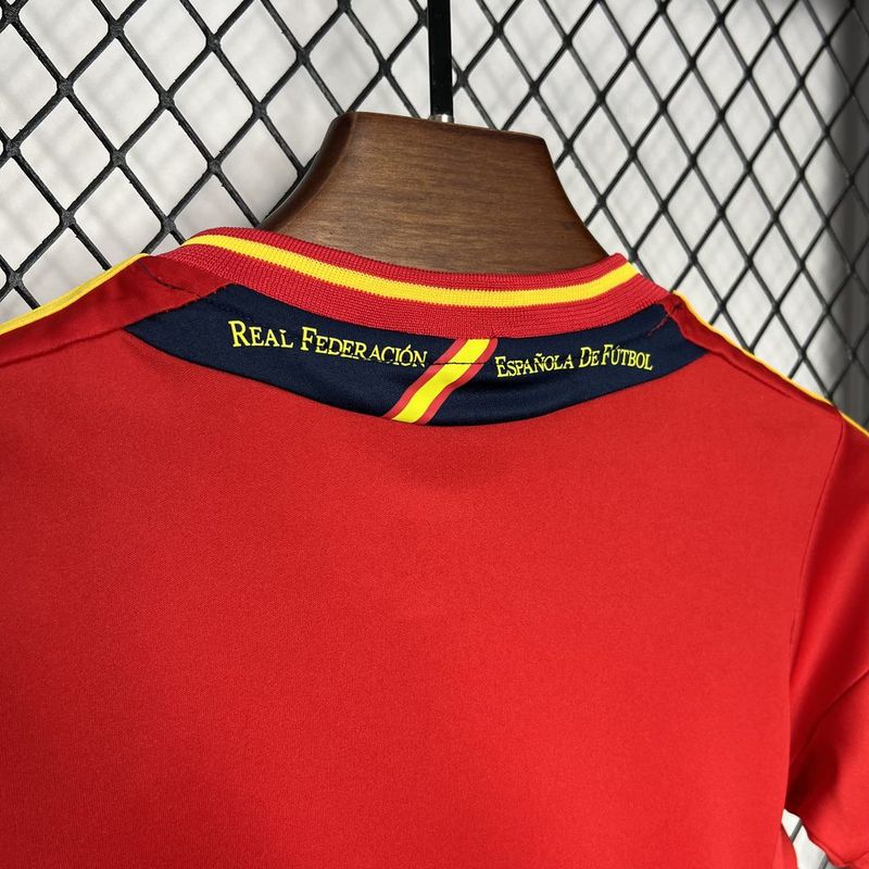 2012 Spain home retro kid kit tm