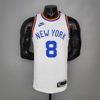 WALKER#8 75th Anniversary Knicks White