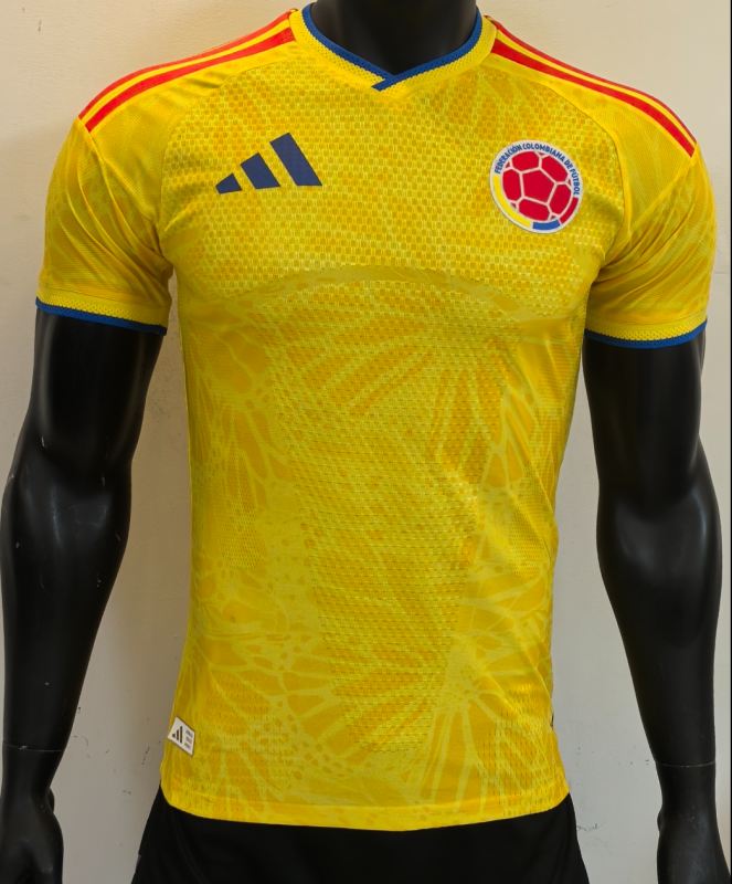 25-26 Colombia home player version jersey TM