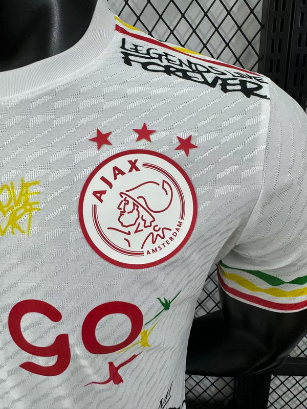 25-26 Ajax white special version soccer jersey tm