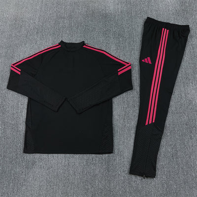 26-27 Season Real Madrid Red-Black Color Football Sweater Set