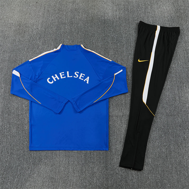 26-27 Season Chelsea Blue Color Football Sweater Set