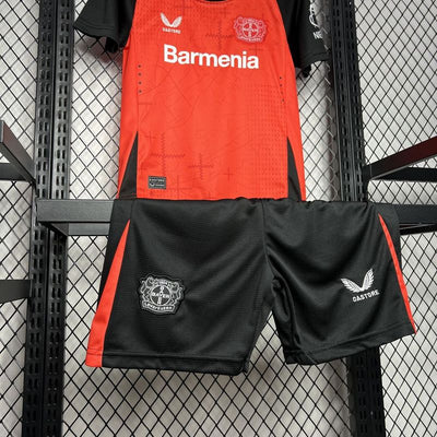24-25 Bayer 04 Leverkusen home kid kit