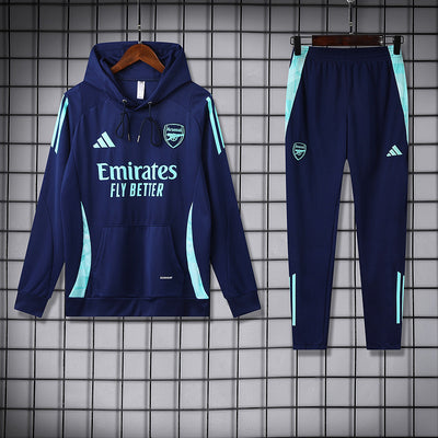 24-25 ASN Dark blue hoodie suit