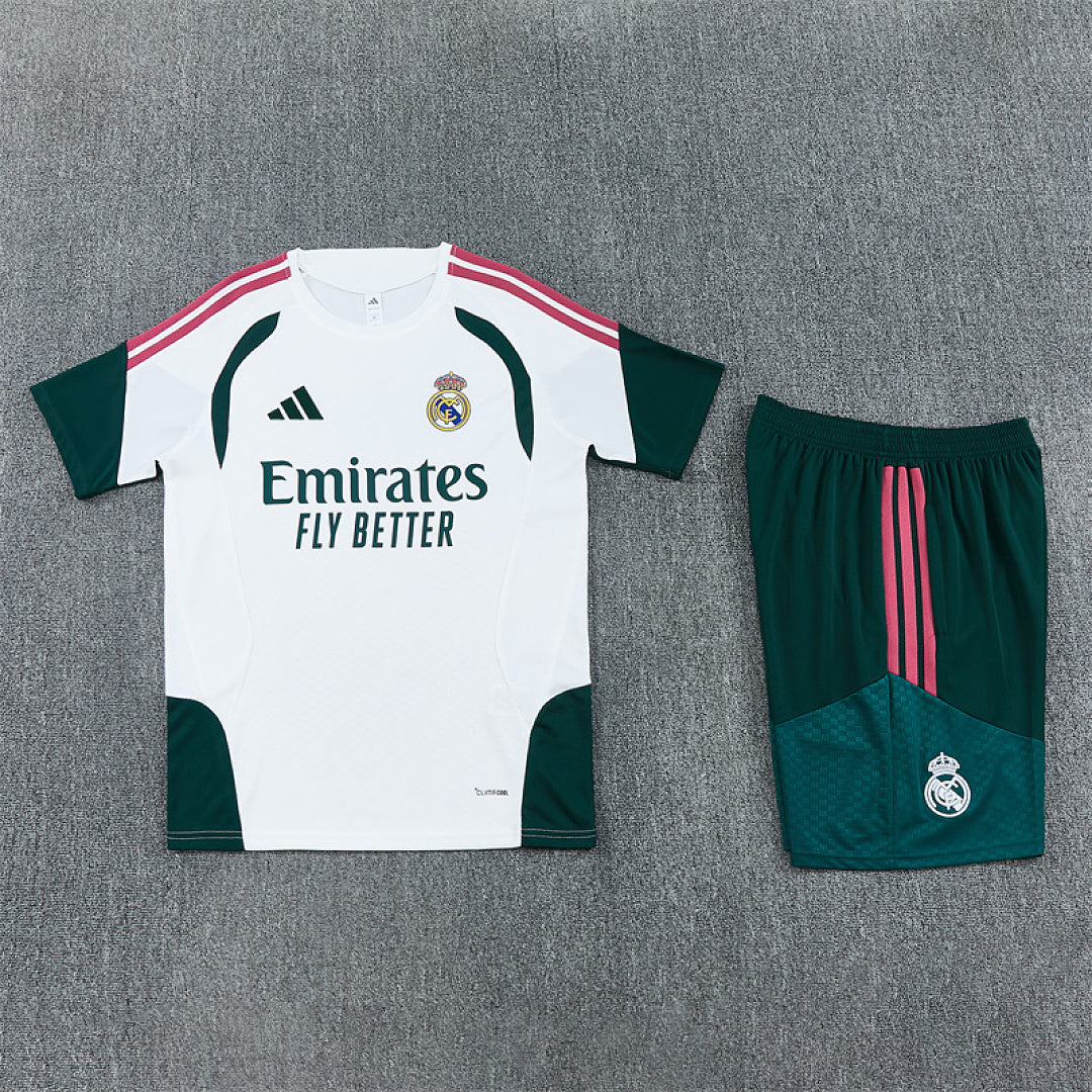 Real Madrid 2026/27 White and Green Training suit