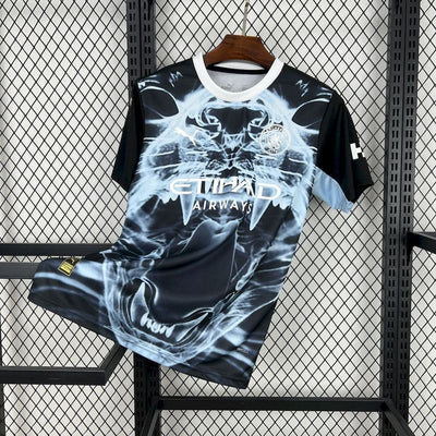 25-26 Manchester City Black and blue concept version Jersey tm