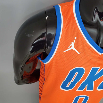 WESTBROOK#0 Thunder Jordan Orange