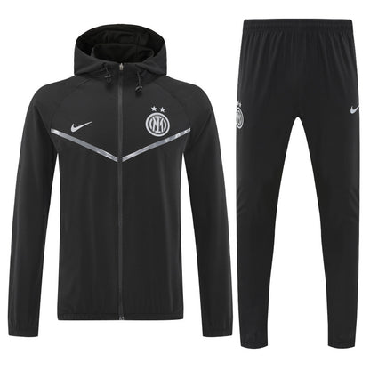 Inter Milan 2025/26 Black Windbreaker suit