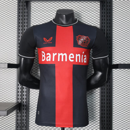 24-25 Leverkusen home player version jersey tm