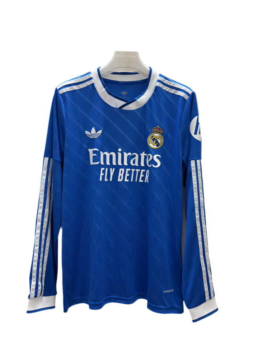 25-26 Real Madrid Third Away Long sleeve Jersey tm