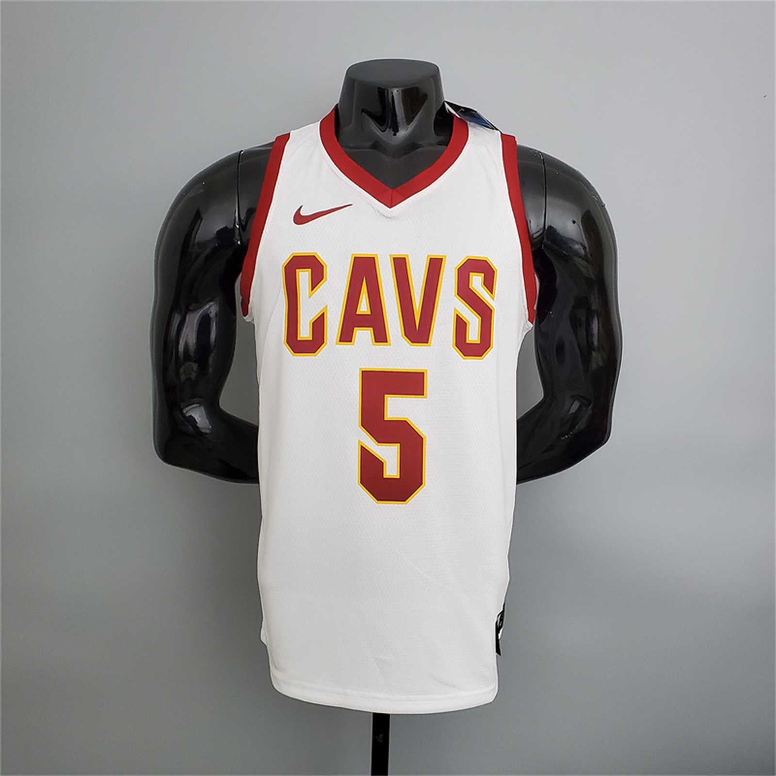 Cavaliers Smith JR.#5 White