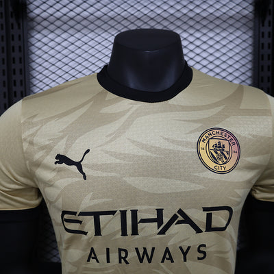 24-25 Manchester City Gold Special player version jersey tm