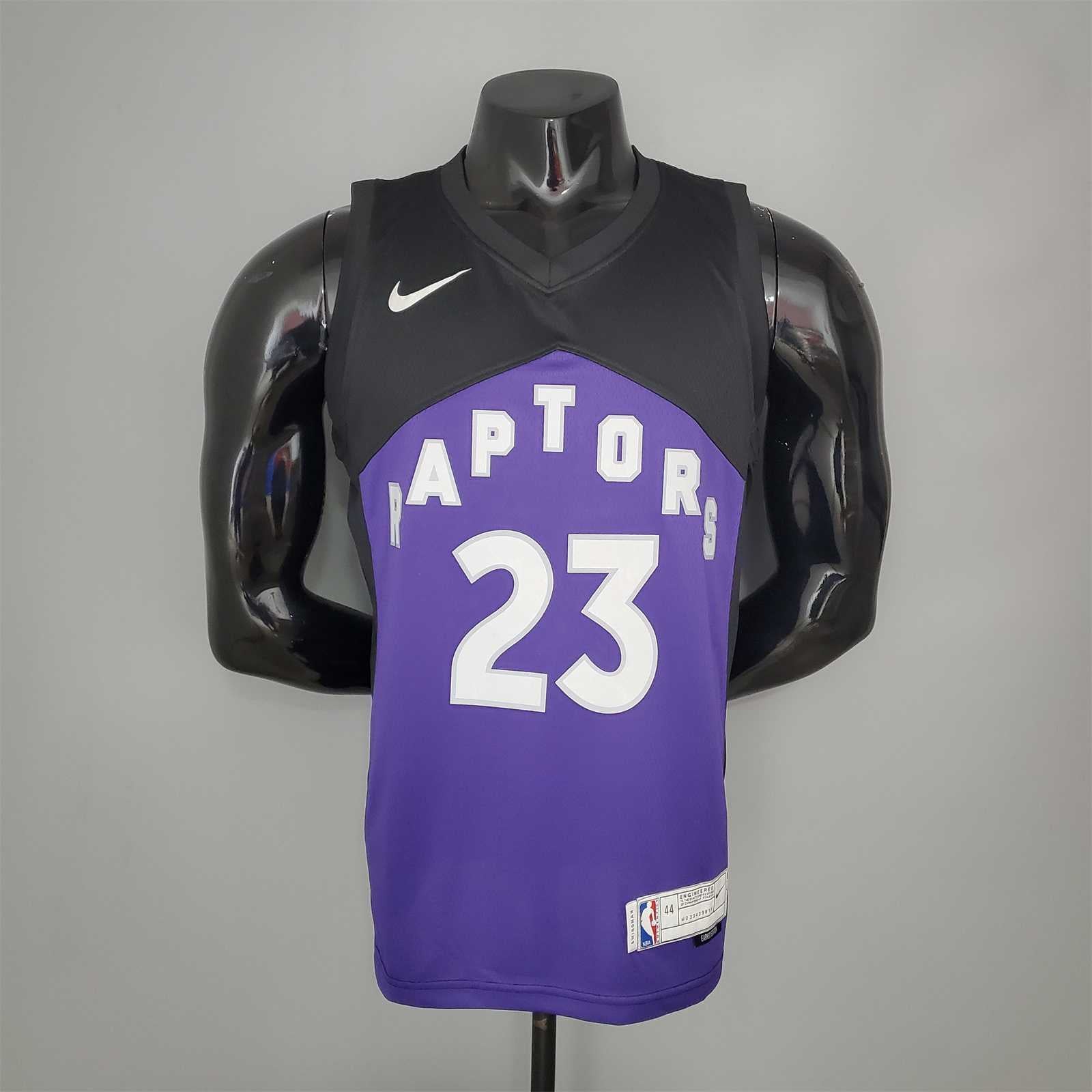 VANVLEET#23 2021 Raptors Bonus Edition Purple and Black