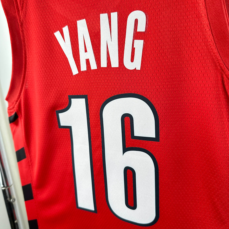 Portland Trail Blazers No. 16 YANG