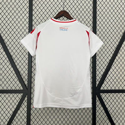 2024 Chile away white woman jersey