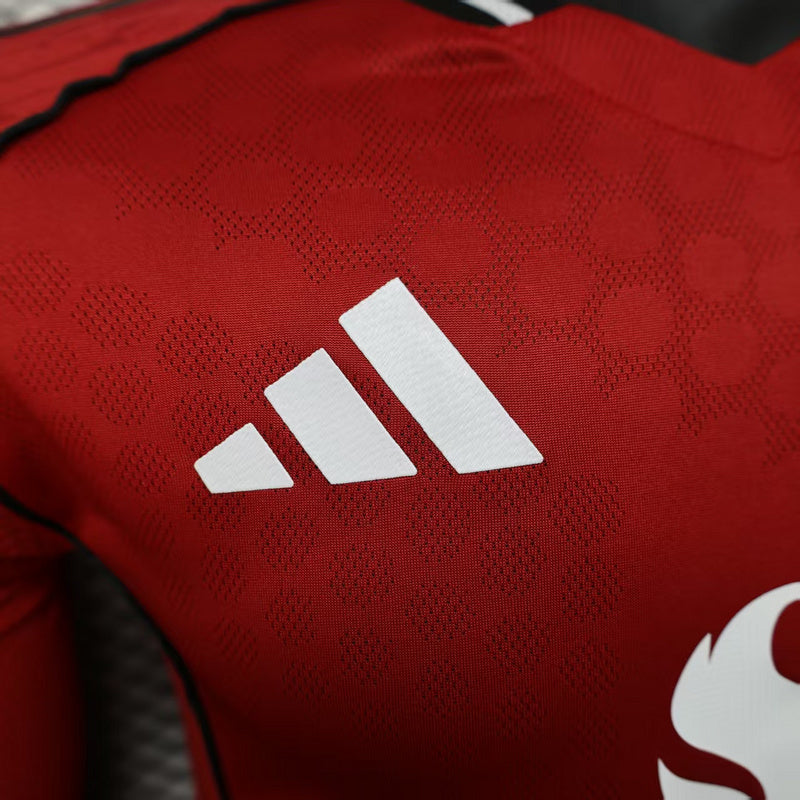 25-26 Manchester united home long sleeve jersey